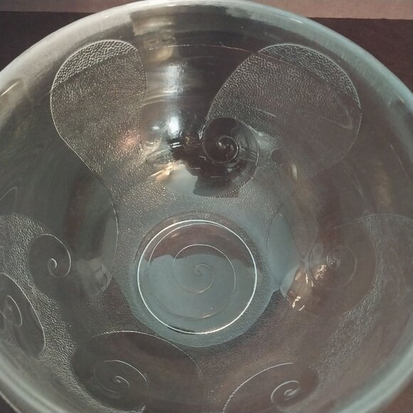 Holmegaard Michael Bang Rough Wave Pattern Bowl Glastronomi Line 1975 - Picture 4 of 8